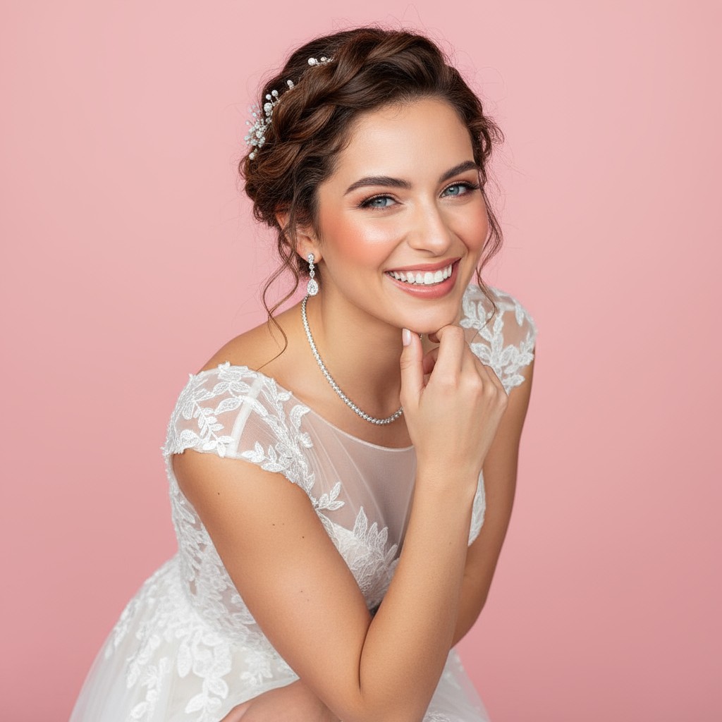 Romantic Updo for Wedding Ideas